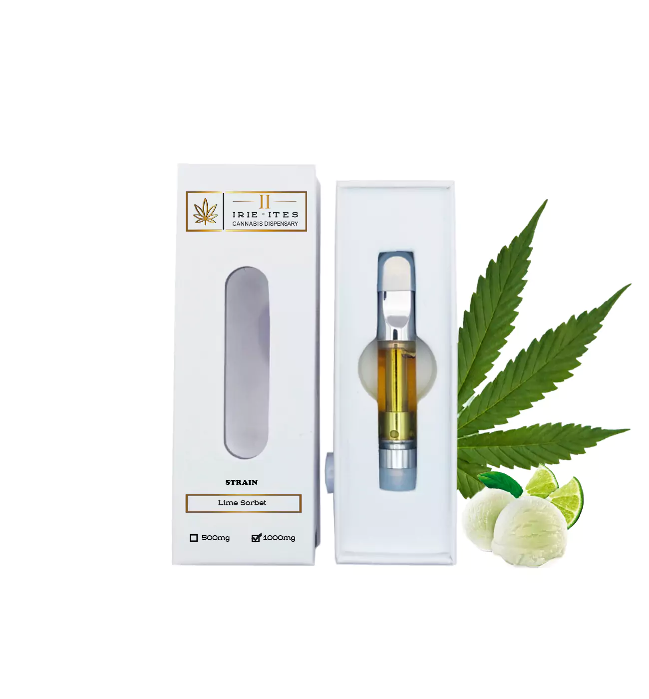 Lime Sorbet Thc Cartridge - Irie-Ites