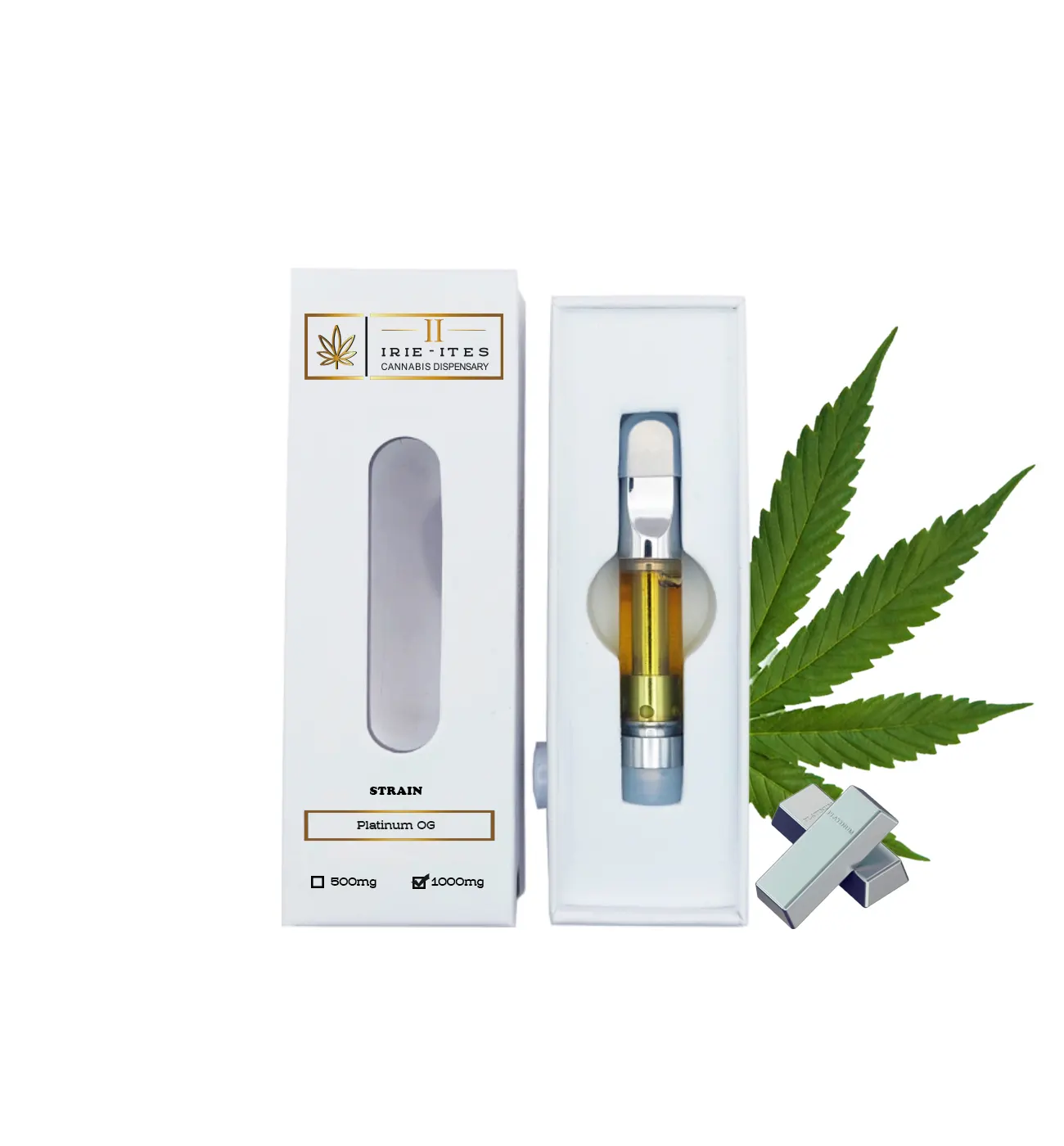 Platinum OG Thc Cartridge - Irie-Ites