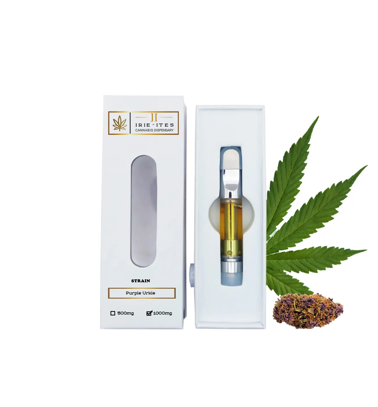 Purple Urkle Thc Cartridge - Irie-Ites
